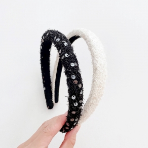 Lady Hairband Basic Sequins Christmas (LHB9560)